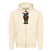 Sandshell black angus Zipper Hoodie - RanaPortraitStore