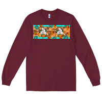 Burgundy Goat Family Fall Long Sleeve Tee - Artiststas