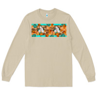 Mushroom Goat Family Fall Long Sleeve Tee - Artiststas