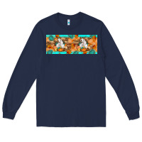 Navy Goat Family Fall Long Sleeve Tee - Artiststas