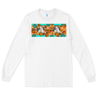 White Goat Family Fall Long Sleeve Tee - Artiststas