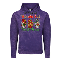 Cloud Purple it's the most wonderful time of the year Vintage Hoodie - BarkalooDesign