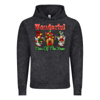 Vintage Black it's the most wonderful time of the year Vintage Hoodie - BarkalooDesign