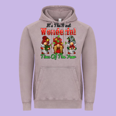 It's The Most Wonderful Time Of The Year Vintage Hoodie Designed By Barkaloodesign