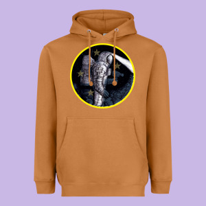 Space Travel Heavyweight Hoodie Designed By Bettercallsaul