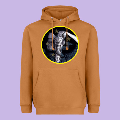 Space Travel Heavyweight Hoodie Designed By Bettercallsaul