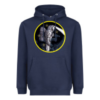 Navy Space Travel Heavyweight Hoodie - Bettercallsaul