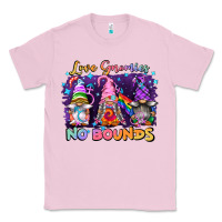 Bubblegum Pink love gnomies no brounds pride Classic Tee - FaDigitalArtStudio