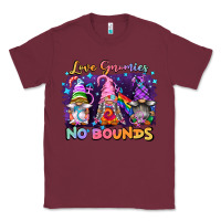 Burgundy love gnomies no brounds pride Classic Tee - FaDigitalArtStudio