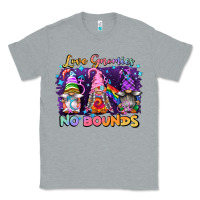 Heather Grey love gnomies no brounds pride Classic Tee - FaDigitalArtStudio