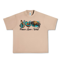 Burro peace love west bison Urban Heavy Tee - RanaPortraitStore