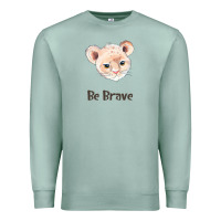 Seafoam lion cute animals Premium Sweatshirt - RanaPortraitStore