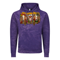 Cloud Purple Christmas goats Vintage Hoodie - BarkalooDesign