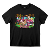 Black on the hunt truck Heavy Core Tee - FaDigitalArtStudio