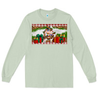 Matcha Stocked christmas farm Long Sleeve Tee - Artiststas