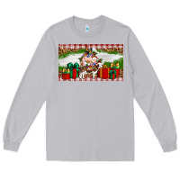 Moon Dust Stocked christmas farm Long Sleeve Tee - Artiststas
