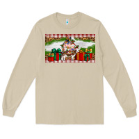 Mushroom Stocked christmas farm Long Sleeve Tee - Artiststas