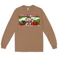 Toasted Coconut Stocked christmas farm Long Sleeve Tee - Artiststas