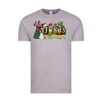 Vintage Zinc jesus İs the reason Vintage Tee - CowhideDigitalArt