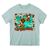 Arona Sagittarius turquoise cowhide Heavy Core Tee - RanaPortraitStore