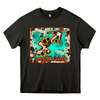 Asphalt Sagittarius turquoise cowhide Heavy Core Tee - RanaPortraitStore