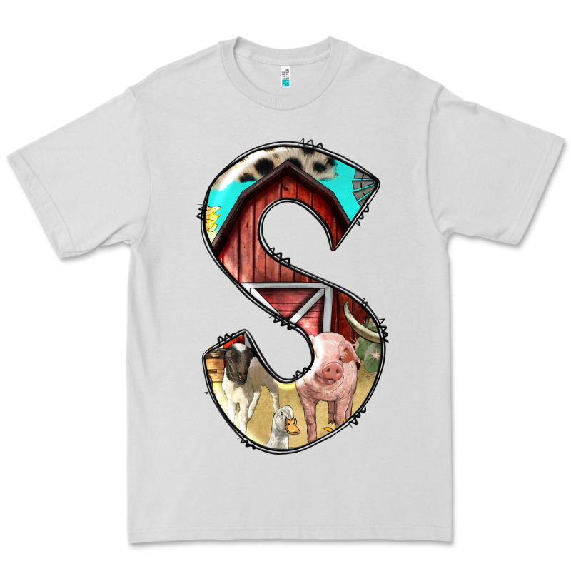 Farm Life Alphabet Lowercase Letters S Premium Tee by BundleAndBundleShop | Teevron