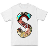 White farm life alphabet lowercase letters s Premium Tee - BundleAndBundleShop