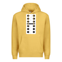 Antique Gold double six dominoes tshirt halloween costume 6 6 domino game t shirt Premium Hoodie - baoMotion
