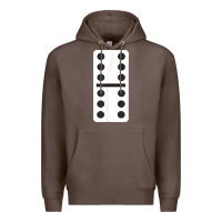 Coffee double six dominoes tshirt halloween costume 6 6 domino game t shirt Premium Hoodie - baoMotion
