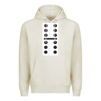 Oatmeal Heather double six dominoes tshirt halloween costume 6 6 domino game t shirt Premium Hoodie - baoMotion