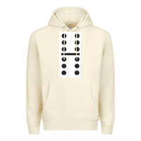Sandshell double six dominoes tshirt halloween costume 6 6 domino game t shirt Premium Hoodie - baoMotion