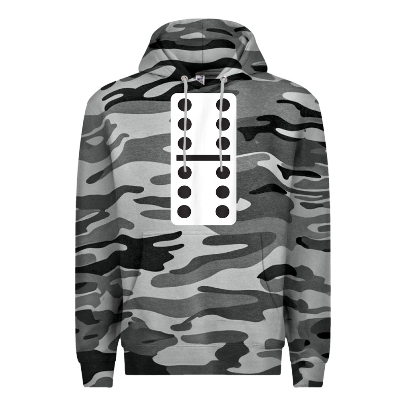 Double Six Dominoes Tshirt Halloween Costume 6 6 Domino Game T Shirt Premium Hoodie by baoMotion | Teevron