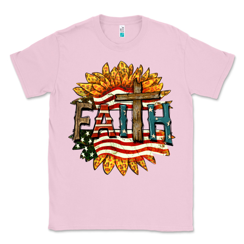 Faith Usa Classic Tee by FaDigitalArtStudio | Teevron