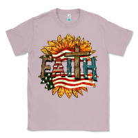Lilac Faith USA Classic Tee - FaDigitalArtStudio