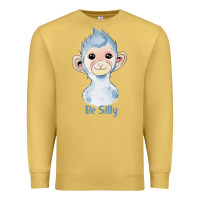 Antique Gold monkey cute animals Premium Sweatshirt - RanaPortraitStore