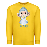 Lemon monkey cute animals Premium Sweatshirt - RanaPortraitStore