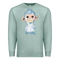 Seafoam monkey cute animals Premium Sweatshirt - RanaPortraitStore