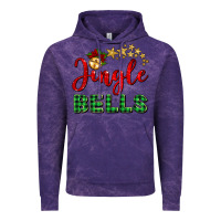 Cloud Purple christmas jingle bells Vintage Hoodie - BarkalooDesign