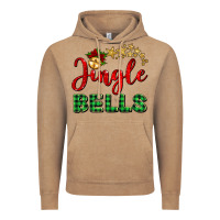 Vintage Coffee christmas jingle bells Vintage Hoodie - BarkalooDesign