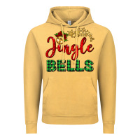 Vintage Mustard christmas jingle bells Vintage Hoodie - BarkalooDesign