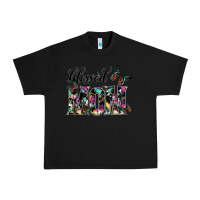 Black blessed mom Urban Heavy Tee - SublimationCraftShop