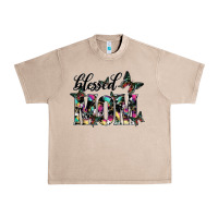 French Oak blessed mom Urban Heavy Tee - SublimationCraftShop