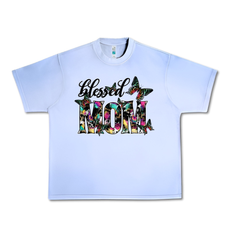 Blessed Mom Urban Heavy Tee by SublimationCraftShop | Teevron