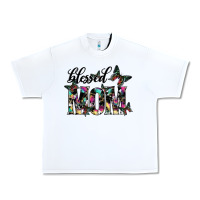 White blessed mom Urban Heavy Tee - SublimationCraftShop
