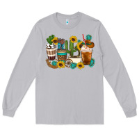 Moon Dust Coffee cups Long Sleeve Tee - Artiststas