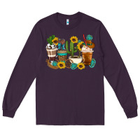 Plum Coffee cups Long Sleeve Tee - Artiststas