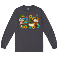 Smoke Coffee cups Long Sleeve Tee - Artiststas