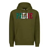 Army Green Mexican Flag Padre Premium Hoodie - Jasminsmagicworld