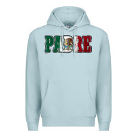 Blue Mist Mexican Flag Padre Premium Hoodie - Jasminsmagicworld