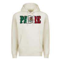 Oatmeal Heather Mexican Flag Padre Premium Hoodie - Jasminsmagicworld